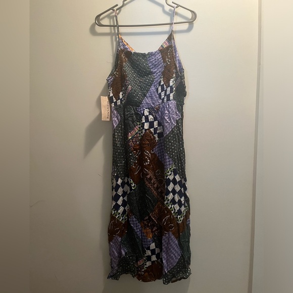 NEW Rewind Juniors Girls Corset Print Midi Slip Dress sz:XL - Picture 7 of 13
